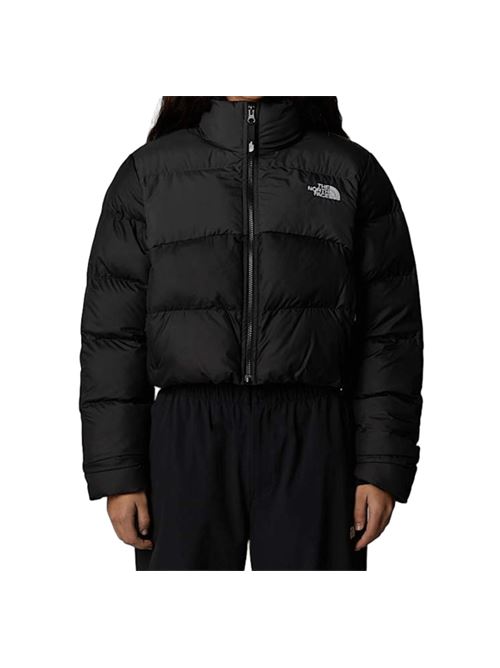 Giacca da donna imbottita,corta, trapuntata, colore black/asphalt grey THE NORTH FACE | NF0A89JCKT01